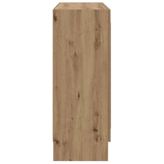 Библиотека AVORA, дъб артизан, 82,5 x 30,5 x 80 см