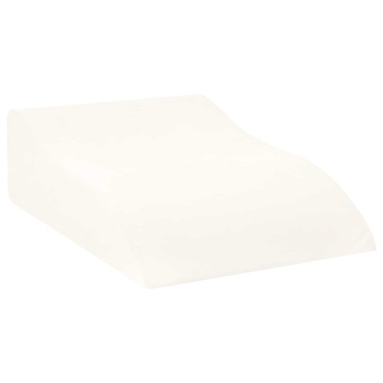 Клиновидна възглавница за крака Leg Elevation Comfort, 68 x 40 x 18 см, бяла