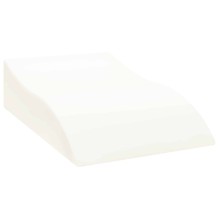 Клиновидна възглавница за крака Leg Elevation Comfort, 68 x 40 x 18 см, бяла