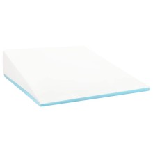Клиновидна възглавница за легло Bed Wedge Memory, 69 x 64 x 19 см, бяла