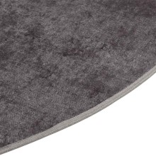 Кръгъл килим MARSA Сиво