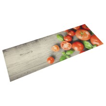 Кухненско килимче домати, 45x150 см, кадифе