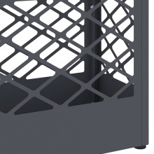 Метална поставка за чадъри GRID, цвят антрацит, 28 x 12 x 41 см