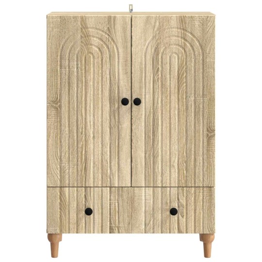 Шкаф ARCO с 2 врати и долно чекмедже, дъб сонома, 66 x 34,5 x 95 см