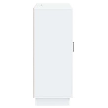 Шкаф ONDA с врата и 3 чекмеджета, бял, 66 x 34,5 x 87 см