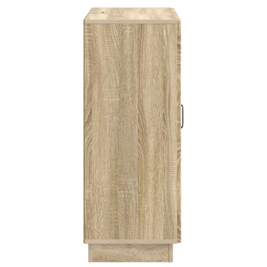 Шкаф ONDA с врата и 3 чекмеджета, дъб сонома, 66 x 34,5 x 87 см