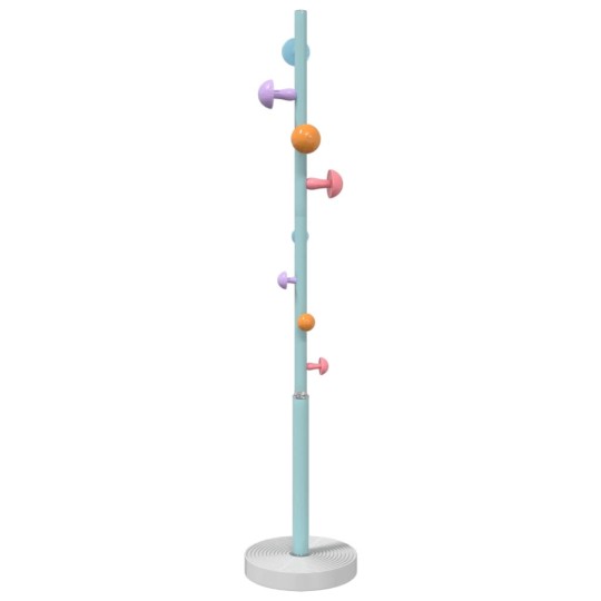 Стояща закачалка CANDY, синя, ⌀ 35 см, височина 172 см