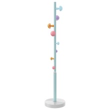 Стояща закачалка CANDY, синя, ⌀ 35 см, височина 172 см