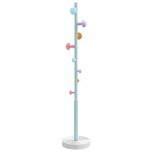 Стояща закачалка CANDY, синя, ⌀ 35 см, височина 172 см