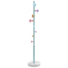 Стояща закачалка CANDY, синя, ⌀ 35 см, височина 172 см