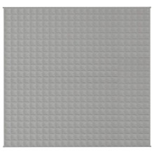 Тежко одеяло сиво 220x235 см 15 кг