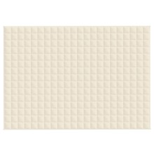 Тежко одеяло светлокремаво 155x220 см 7 кг