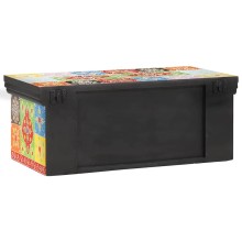 ТВ шкаф JAIPUR от масивна мангова дървесина, многоцветен, 60 x 30 x 24 см