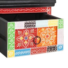 ТВ шкаф JAIPUR от масивна мангова дървесина, многоцветен, 60 x 30 x 24 см