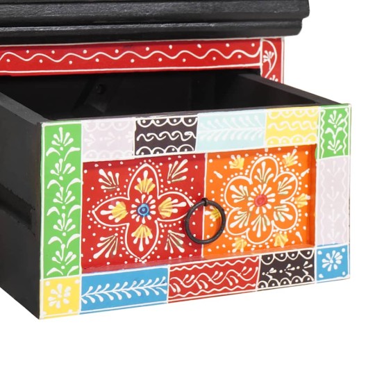 ТВ шкаф JAIPUR от масивна мангова дървесина, многоцветен, 60 x 30 x 24 см
