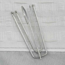 Завеси с ленена текстура в цвят сив с перделък, 2 бр., 140 x 245 см