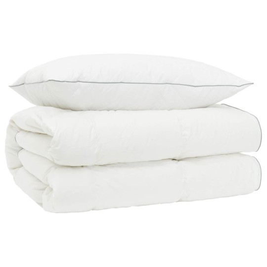 Зимен комплект Fulda Extra Warm Harmony със завивка и възглавница с пълнеж от 90% гъши пух, 310 г/м², 2 части