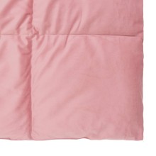 Зимна двулицева олекотена завивка Soft Duo Winter от микрофибър, розова