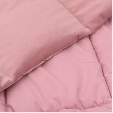 Зимна двулицева олекотена завивка Soft Duo Winter от микрофибър, розова