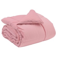 Зимна двулицева олекотена завивка Soft Duo Winter от микрофибър, розова