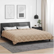 Зимна олекотена завивка Color Arctic с полиестерен пълнеж, 450 г/м², в цвят таупе