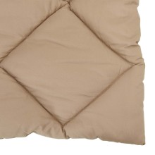Зимна олекотена завивка Color Arctic с полиестерен пълнеж, 450 г/м², в цвят таупе