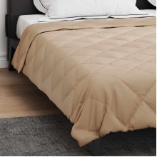 Зимна олекотена завивка Color Comfort с полиестерен пълнеж, 300 г/м², в цвят таупе