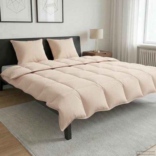 Зимна олекотена завивка Kapok Comfort с пълнеж от капок, 250 г/м²