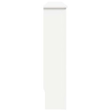Декоративна решетка за радиатор LUVENA, бял, 152x19x81,5 см