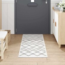 Килим за кухня Tribal Pattern, бял 180 x 60 cm Кадифе