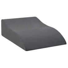 Клиновидна възглавница за крака Leg Elevation Comfort, 68 x 40 x 18 см, сива