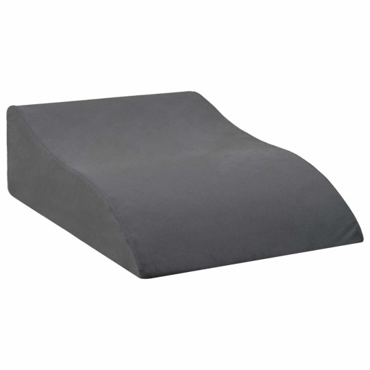 Клиновидна възглавница за крака Leg Elevation Comfort, 68 x 40 x 18 см, сива