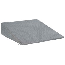 Клиновидна възглавница за легло Bed Wedge Memory, 69 x 64 x 19 см, сива