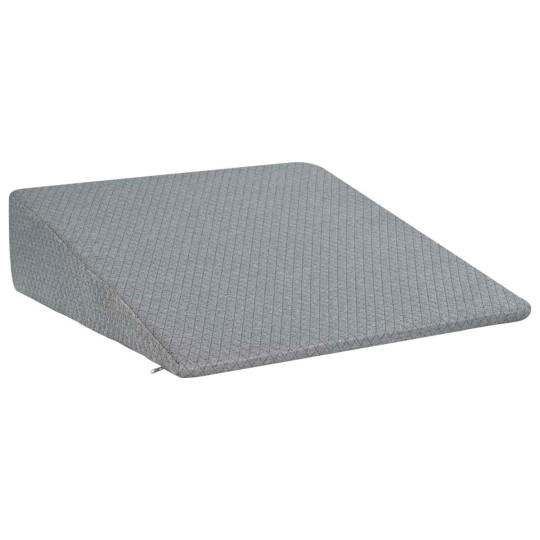 Клиновидна възглавница за легло Bed Wedge Memory, 69 x 64 x 19 см, сива