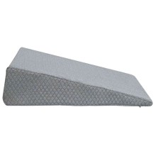 Клиновидна възглавница за легло Bed Wedge Memory, 69 x 64 x 19 см, сива