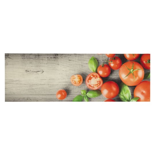 Кухненско килимче домати, 60x180 см, кадифе