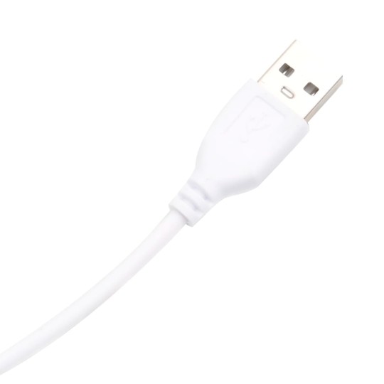 LED стенно огледало за баня с USB захранване и периферно точково осветление, 40x70 см