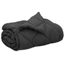 Лятна олекотена завивка Color Warm с полиестерен пълнеж, 200 г/м², в цвят антрацит