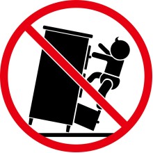 Нисък шкаф ELBURG с принт с тропически палмови листа върху фронтовете, дъб сонома, 66 x 36,5 x 75 см