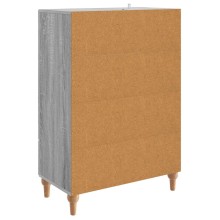Шкаф ARCO с 2 врати и долно чекмедже, сив дъб сонома, 66 x 34,5 x 95 см