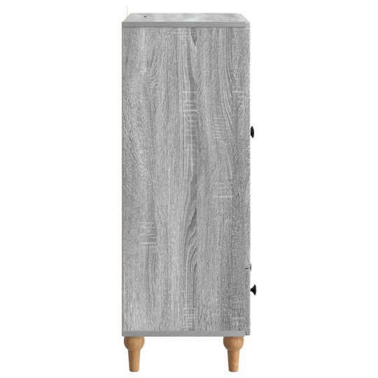 Шкаф ARCO с 2 врати и долно чекмедже, сив дъб сонома, 66 x 34,5 x 95 см