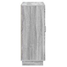 Шкаф ONDA с врата и 3 чекмеджета, сив дъб сонома, 66 x 34,5 x 87 см