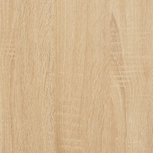 Шкаф за съхранение с врати, дъб сонома, 100 x 35 x 80 см