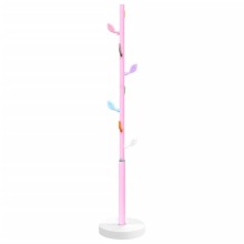 Стояща закачалка PASTEL, розова, ⌀ 35 см, височина 172 см