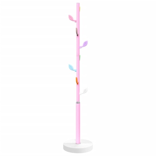 Стояща закачалка PASTEL, розова, ⌀ 35 см, височина 172 см