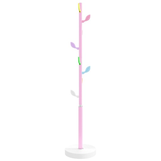 Стояща закачалка PASTEL, розова, ⌀ 35 см, височина 172 см