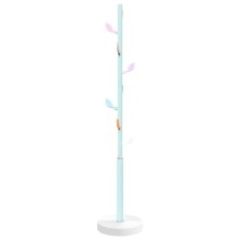 Стояща закачалка PASTEL, синя, ⌀ 35 см, височина 172 см