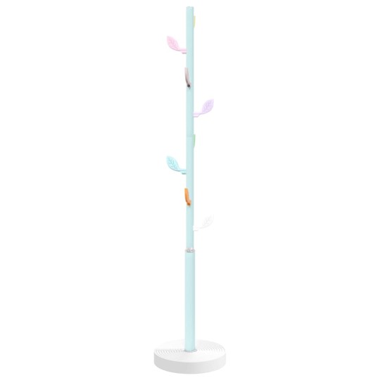 Стояща закачалка PASTEL, синя, ⌀ 35 см, височина 172 см