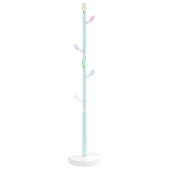 Стояща закачалка PASTEL, синя, ⌀ 35 см, височина 172 см