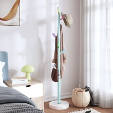Стояща закачалка PASTEL, синя, ⌀ 35 см, височина 172 см